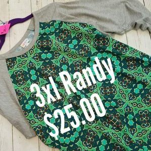 Lularoe Randy Baseball T